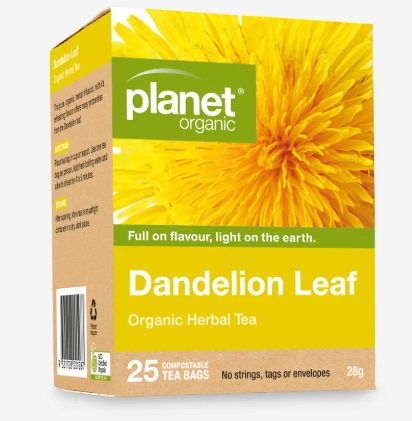 Planet Organic Dandelion Leaf Tea 25 Teabags